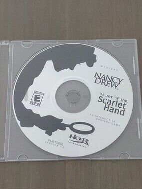 Nancy Drew Secret Of The Scarlet Hand 3D Interactive Mystery Game CD Version 1.0